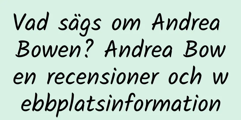 Vad sägs om Andrea Bowen? Andrea Bowen recensioner och webbplatsinformation