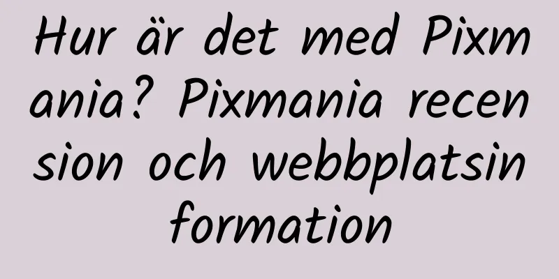 Hur är det med Pixmania? Pixmania recension och webbplatsinformation