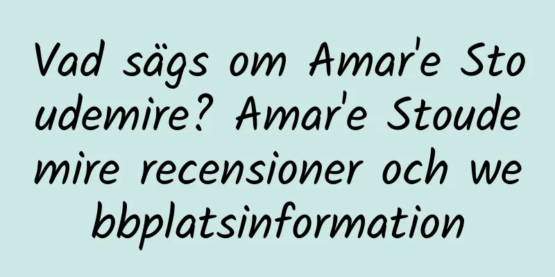 Vad sägs om Amar'e Stoudemire? Amar'e Stoudemire recensioner och webbplatsinformation
