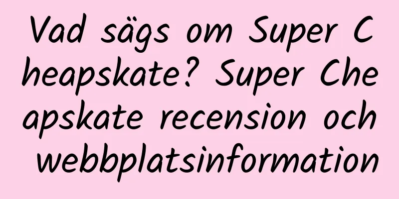 Vad sägs om Super Cheapskate? Super Cheapskate recension och webbplatsinformation
