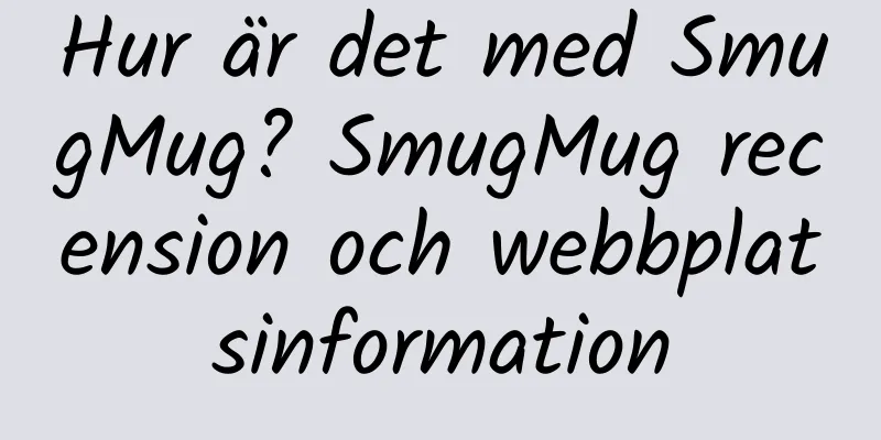 Hur är det med SmugMug? SmugMug recension och webbplatsinformation