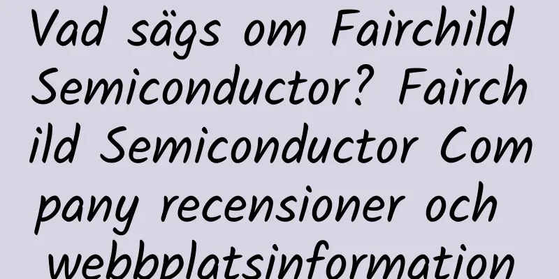 Vad sägs om Fairchild Semiconductor? Fairchild Semiconductor Company recensioner och webbplatsinformation