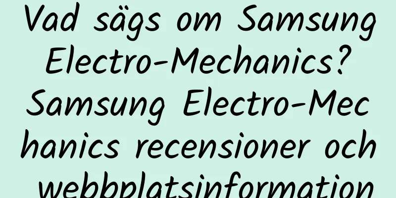 Vad sägs om Samsung Electro-Mechanics? Samsung Electro-Mechanics recensioner och webbplatsinformation