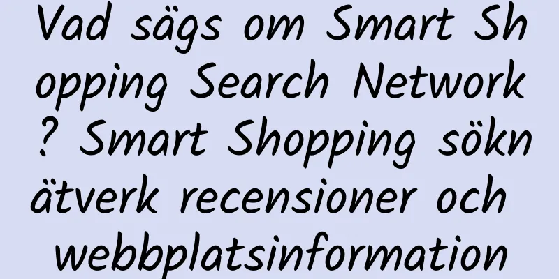 Vad sägs om Smart Shopping Search Network? Smart Shopping söknätverk recensioner och webbplatsinformation