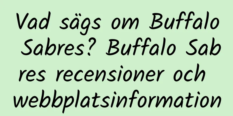 Vad sägs om Buffalo Sabres? Buffalo Sabres recensioner och webbplatsinformation