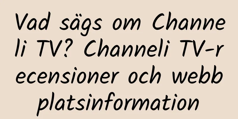 Vad sägs om Channeli TV? Channeli TV-recensioner och webbplatsinformation