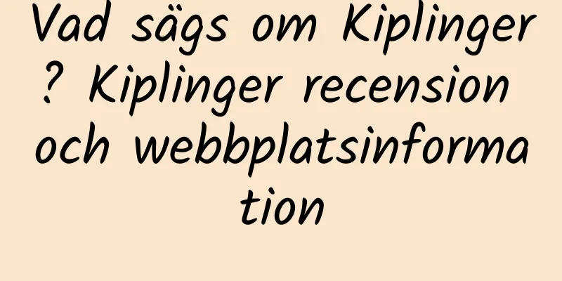 Vad sägs om Kiplinger? Kiplinger recension och webbplatsinformation