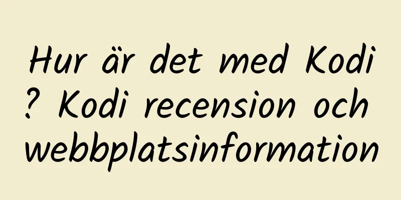 Hur är det med Kodi? Kodi recension och webbplatsinformation