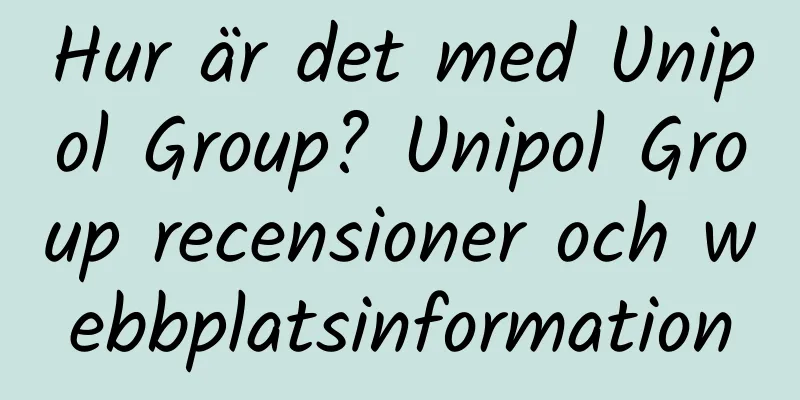 Hur är det med Unipol Group? Unipol Group recensioner och webbplatsinformation