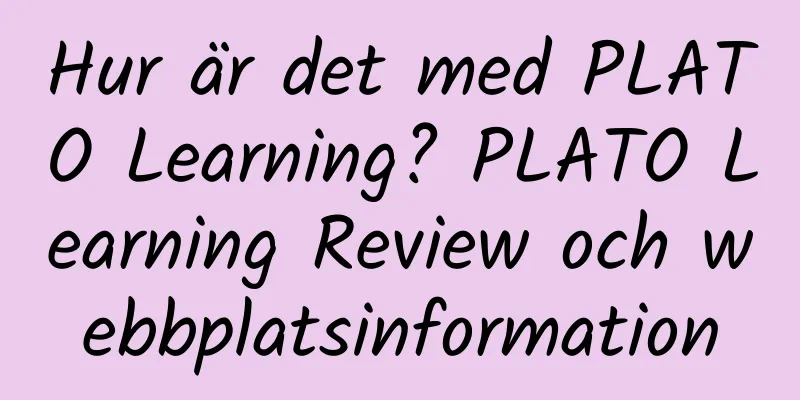 Hur är det med PLATO Learning? PLATO Learning Review och webbplatsinformation
