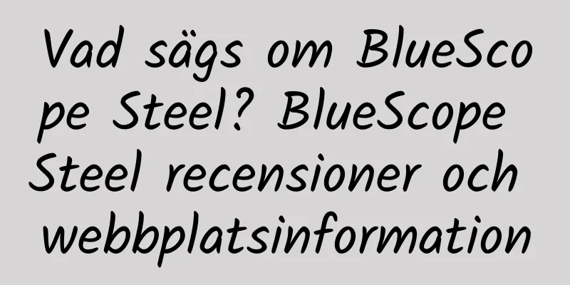 Vad sägs om BlueScope Steel? BlueScope Steel recensioner och webbplatsinformation