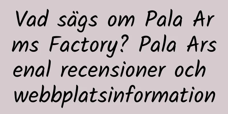 Vad sägs om Pala Arms Factory? Pala Arsenal recensioner och webbplatsinformation