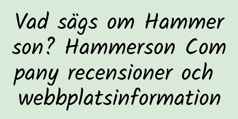 Vad sägs om Hammerson? Hammerson Company recensioner och webbplatsinformation