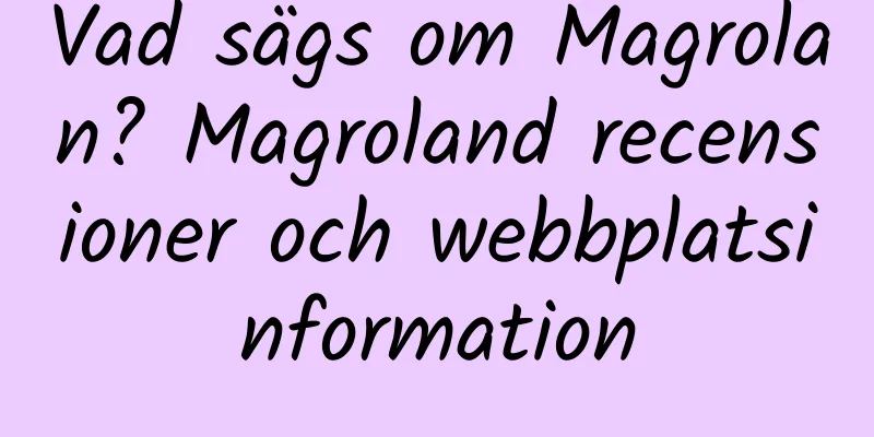 Vad sägs om Magrolan? Magroland recensioner och webbplatsinformation