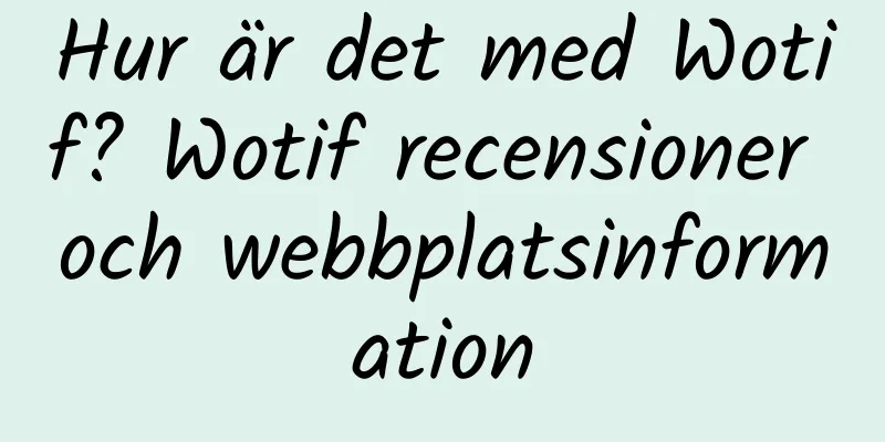 Hur är det med Wotif? Wotif recensioner och webbplatsinformation