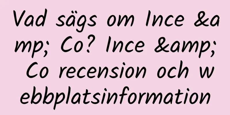 Vad sägs om Ince & Co? Ince & Co recension och webbplatsinformation