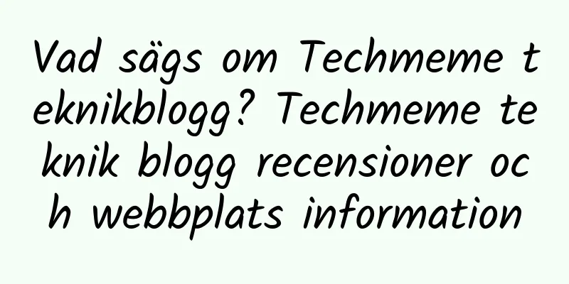 Vad sägs om Techmeme teknikblogg? Techmeme teknik blogg recensioner och webbplats information