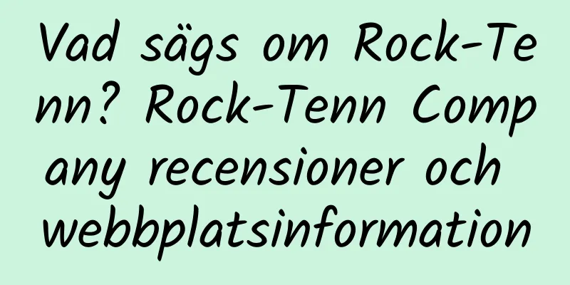 Vad sägs om Rock-Tenn? Rock-Tenn Company recensioner och webbplatsinformation