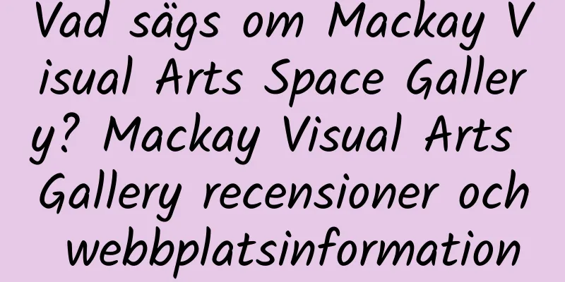 Vad sägs om Mackay Visual Arts Space Gallery? Mackay Visual Arts Gallery recensioner och webbplatsinformation