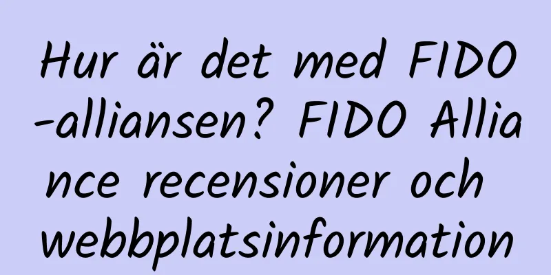 Hur är det med FIDO-alliansen? FIDO Alliance recensioner och webbplatsinformation