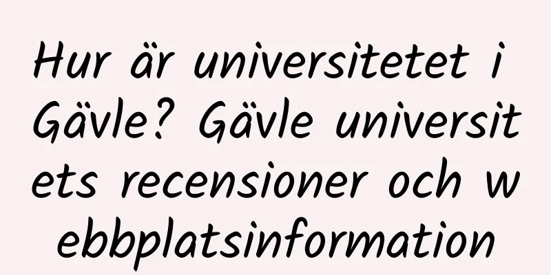 Hur är universitetet i Gävle? Gävle universitets recensioner och webbplatsinformation