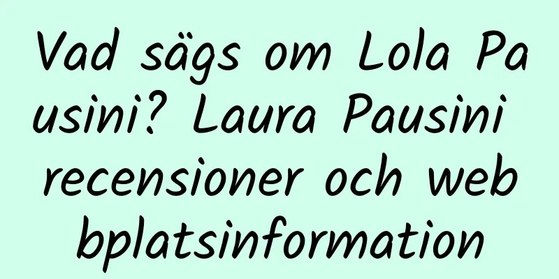 Vad sägs om Lola Pausini? Laura Pausini recensioner och webbplatsinformation
