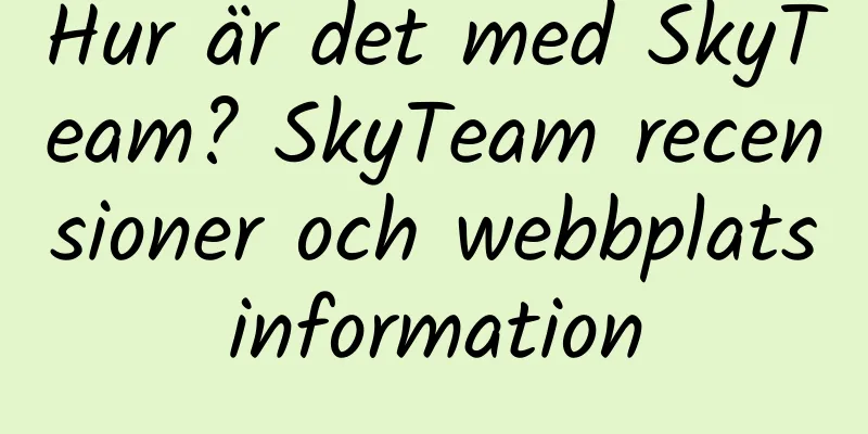 Hur är det med SkyTeam? SkyTeam recensioner och webbplatsinformation