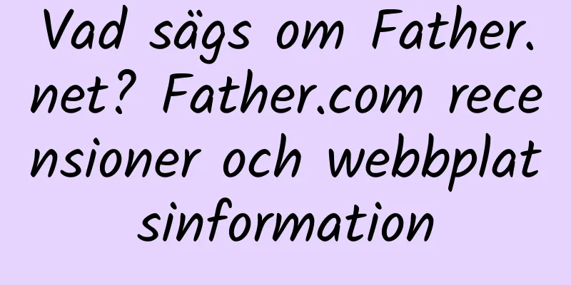 Vad sägs om Father.net? Father.com recensioner och webbplatsinformation