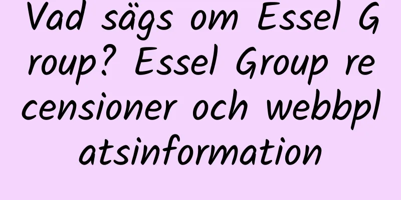 Vad sägs om Essel Group? Essel Group recensioner och webbplatsinformation