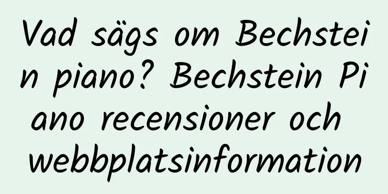 Vad sägs om Bechstein piano? Bechstein Piano recensioner och webbplatsinformation
