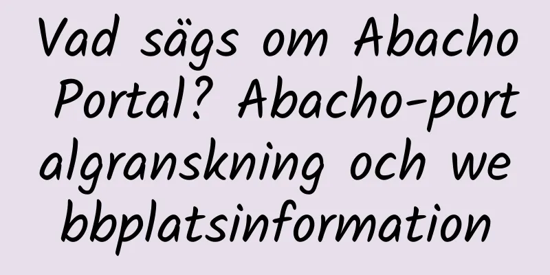 Vad sägs om Abacho Portal? Abacho-portalgranskning och webbplatsinformation