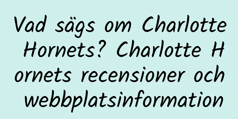 Vad sägs om Charlotte Hornets? Charlotte Hornets recensioner och webbplatsinformation