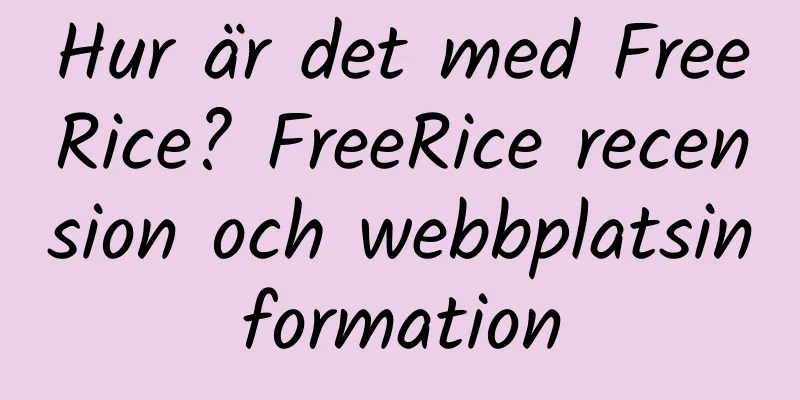 Hur är det med FreeRice? FreeRice recension och webbplatsinformation