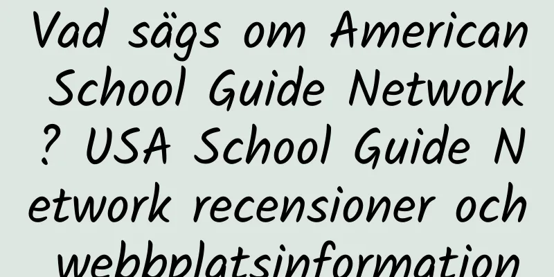 Vad sägs om American School Guide Network? USA School Guide Network recensioner och webbplatsinformation