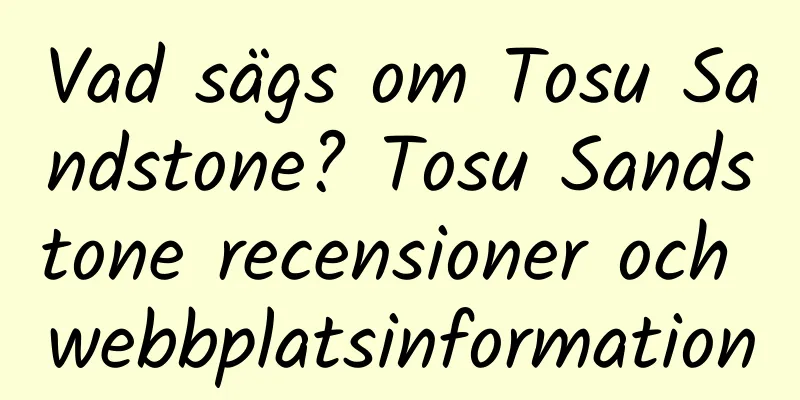 Vad sägs om Tosu Sandstone? Tosu Sandstone recensioner och webbplatsinformation