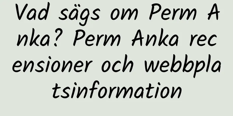 Vad sägs om Perm Anka? Perm Anka recensioner och webbplatsinformation