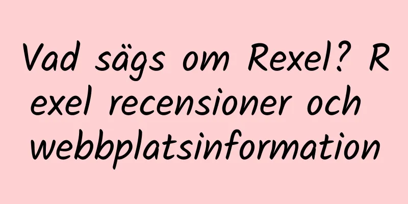 Vad sägs om Rexel? Rexel recensioner och webbplatsinformation