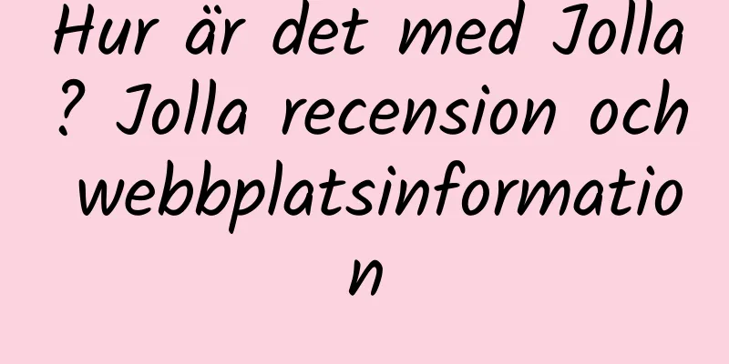 Hur är det med Jolla? Jolla recension och webbplatsinformation