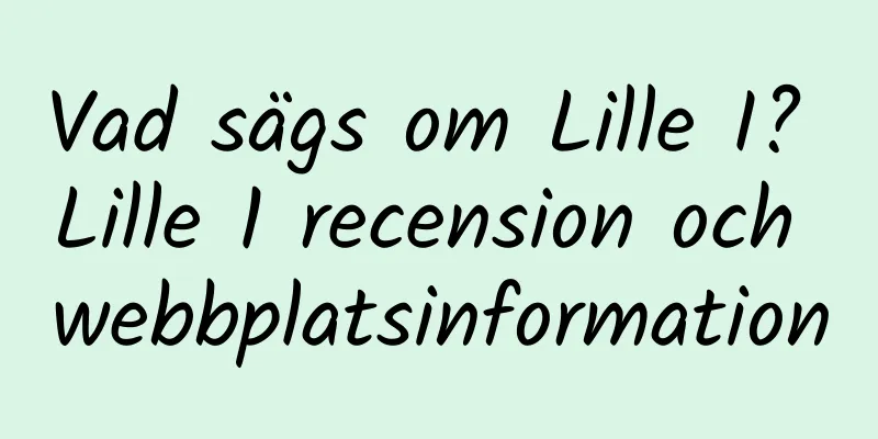 Vad sägs om Lille I? Lille 1 recension och webbplatsinformation