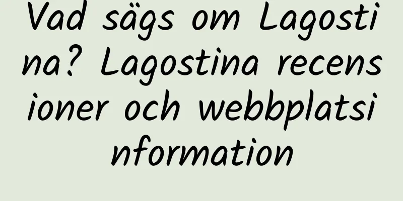 Vad sägs om Lagostina? Lagostina recensioner och webbplatsinformation
