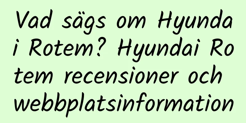 Vad sägs om Hyundai Rotem? Hyundai Rotem recensioner och webbplatsinformation