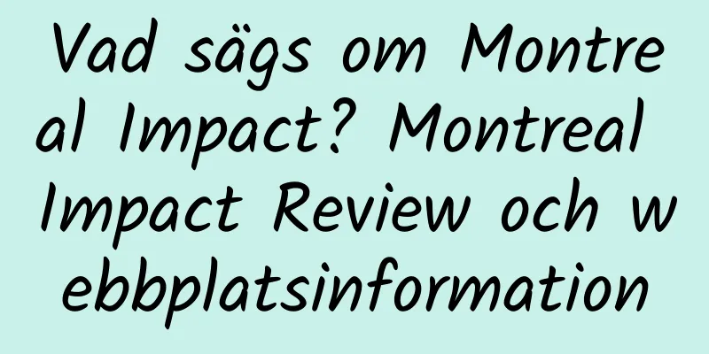 Vad sägs om Montreal Impact? Montreal Impact Review och webbplatsinformation