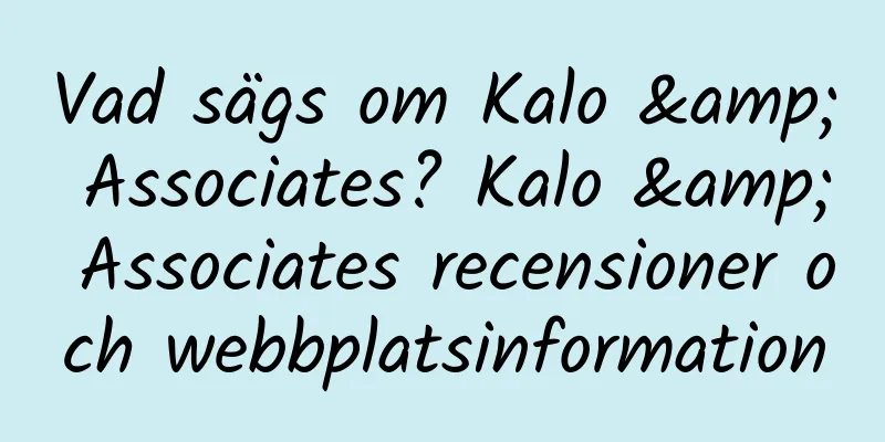Vad sägs om Kalo & Associates? Kalo & Associates recensioner och webbplatsinformation