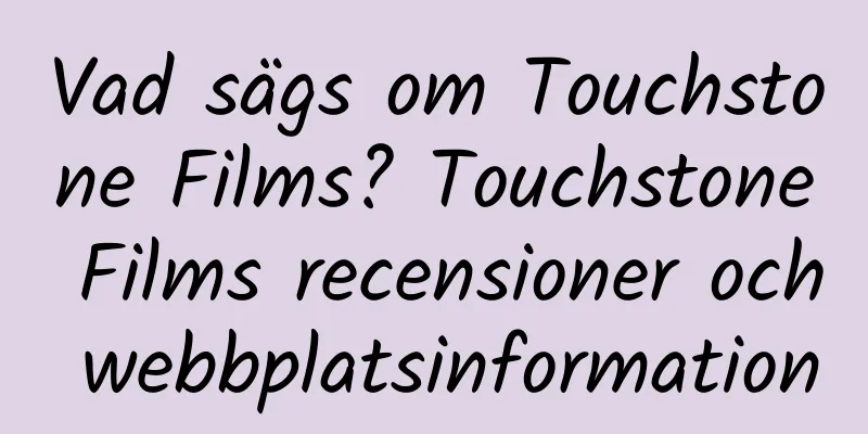 Vad sägs om Touchstone Films? Touchstone Films recensioner och webbplatsinformation