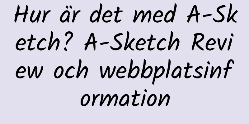 Hur är det med A-Sketch? A-Sketch Review och webbplatsinformation