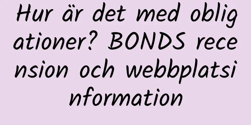 Hur är det med obligationer? BONDS recension och webbplatsinformation