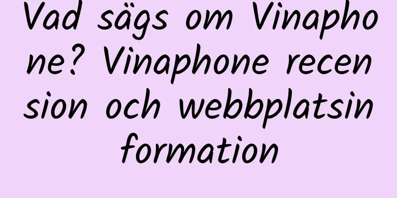 Vad sägs om Vinaphone? Vinaphone recension och webbplatsinformation