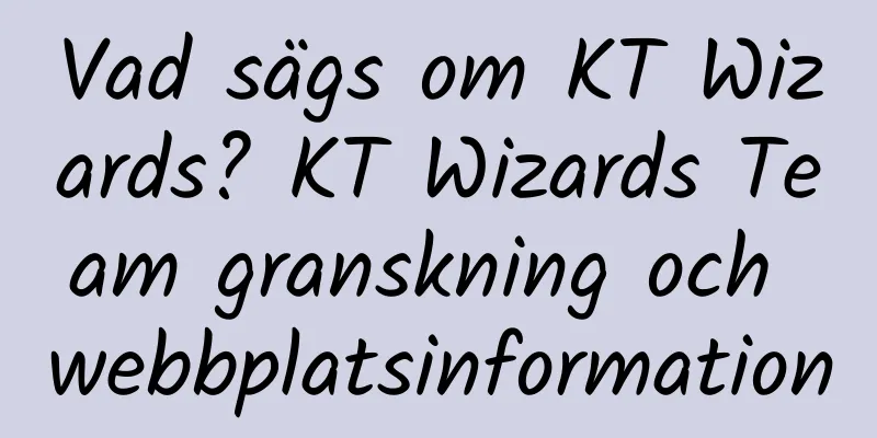 Vad sägs om KT Wizards? KT Wizards Team granskning och webbplatsinformation