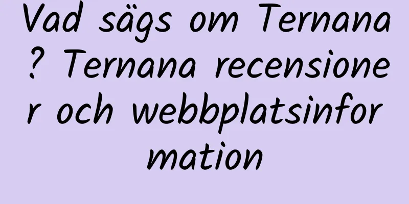 Vad sägs om Ternana? Ternana recensioner och webbplatsinformation