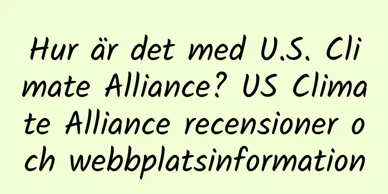 Hur är det med U.S. Climate Alliance? US Climate Alliance recensioner och webbplatsinformation